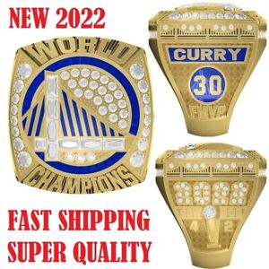 2022 Golden State Warriors Basketball Team Ring NBA Championship Finals 30 Curry