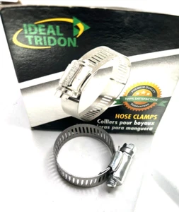 Ideal Tridon Hose Clamps Stainless Steel 11/16" - 1 1.2" 5216061 Set Of 6 - Picture 1 of 3