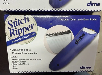 Electric Stitch Eraser for Embroidery – Powerful Motor & Sharp Blade - image 1 of 4