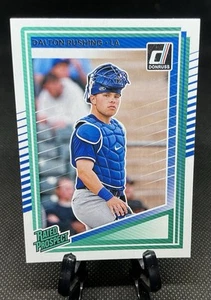2025 Donruss #125 Dalton Rushing - Los Angeles Dodgers - Picture 1 of 3