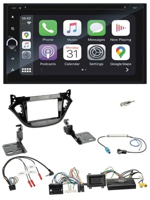 Blaupunkt 2DIN Bluetooth DAB USB DVD Lenkrad Autoradio für Opel Adam Corsa E 201 - Bild 1 von 4