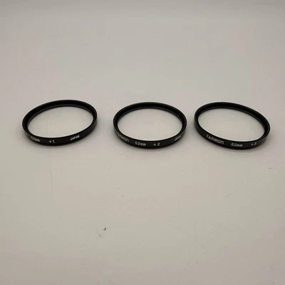 Tamron 52mm Close-Up Lens Filter Set (+1 +2 +3) Japan with Case – Excellent - Image 1 of 3