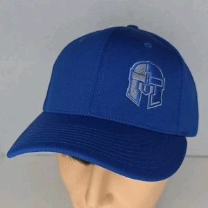 Brainerd Warriors Blue Hat Cap Minnesota MN High School Team Embroidered L/XL - Picture 1 of 6