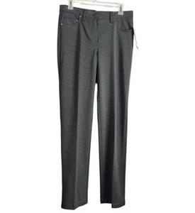 New Directions Slim Leg Graphite Casual Pants Size 6 - Picture 1 of 9