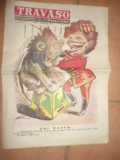 Giornale Umoristico - Il TRAVASO - Accidenti ai capezzatori - n.6 del 10-02-1952