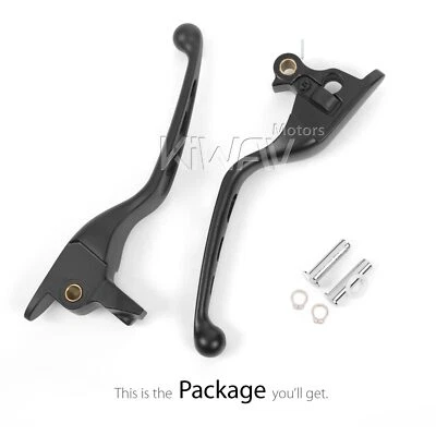 Palancas de control KiWAV negras corte de 3 ranuras para HD 22-23 CVO Road Glide Limited Foto 1 de 4