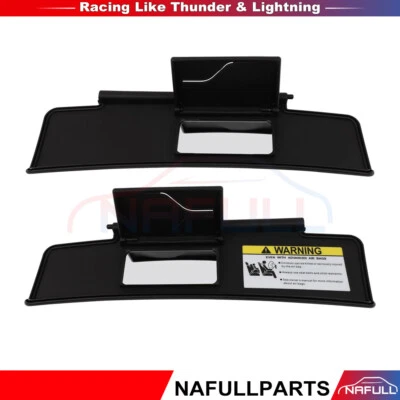 Parasol delantero derecho y derecho negro para Mazda MX-5 Miata GX convertible 2 puertas 2,0 L Foto 1 de 4