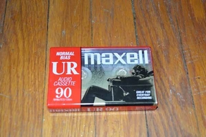 Maxell UR 90 Normal Bias IEC Type I Cassette Tape 90 Minutes - Picture 1 of 2