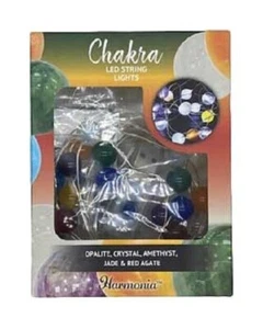 Chakra LED Saitenleuchten 6,5 Fuß mit Fernbedienung, Harmonie und Balance - Bild 1 von 1