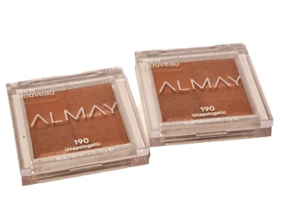Almay Eye Shadow Quad Palette #190 Unapologetic Copper Peach Multi Lot 2 New - Image 1 of 4