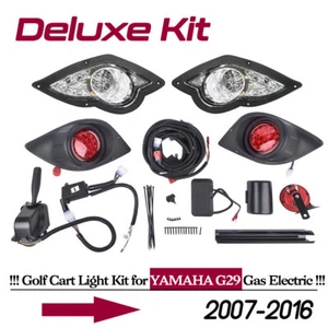 Golf Cart Headlight & Tail Light kit, LED Light Kit For Yamaha Drive G29 2007+ - Picture 1 of 12