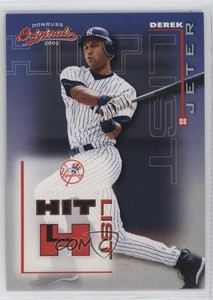 2002 Donruss Originals Hit List /1500 Derek Jeter #HL-5 HOF