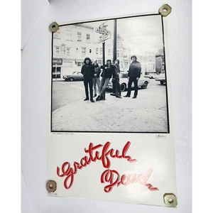 Grateful Dead 1986 Winterland Productions Vintage Poster Herb Greene 1966 Photo - Picture 1 of 8