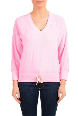 Sudadera para mujer Dsquared2 rosa cuello en V talla M L XL Foto 1 de 4