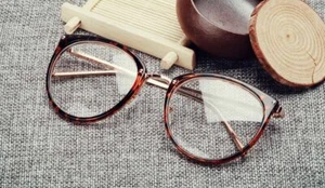 Hochwertiges Retro großes Metall Kunststoff kurzsichtiges kurzsichtiges Glas - 1,0 ~ 6,0 - Bild 1 von 9