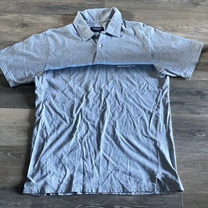 American Eagle Outfitters T-Shirt Herren Größe Large Baumwolle grau grau Kragen Polo - Bild 1 von 6