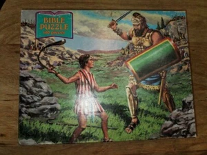 Rainbow Works Puzzle - David and Goliath - 100 Pieces - Complete - Picture 1 of 2