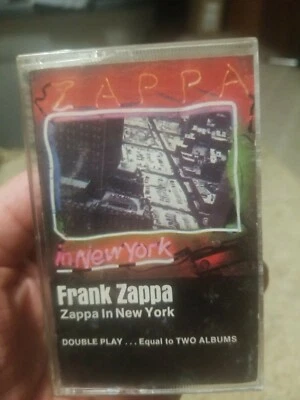 Frank Zappa In New York Cassette 1977 DiscReet Warner Bros. Rare Double Play - Image 1 of 4