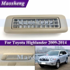 Beige Car Roof Panel Air Conditioner Vent Grille For Toyota Highlander 2009-2014 - Picture 1 of 8