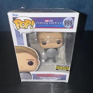 Funko POP! : Marvel #999 - Captain America With Prototype Shield & Protector - Picture 1 of 6