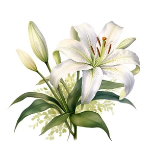 9X9 cm Autoaufkleber Alkalische Lilie Aufkleber Wetterfester Vinyl Sticker - Bild 1 von 1