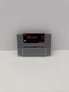 SUPER SCOPE 6 - Super Nintendo SNES (Authentic) Game, Tested & Working - Picture 1 of 6