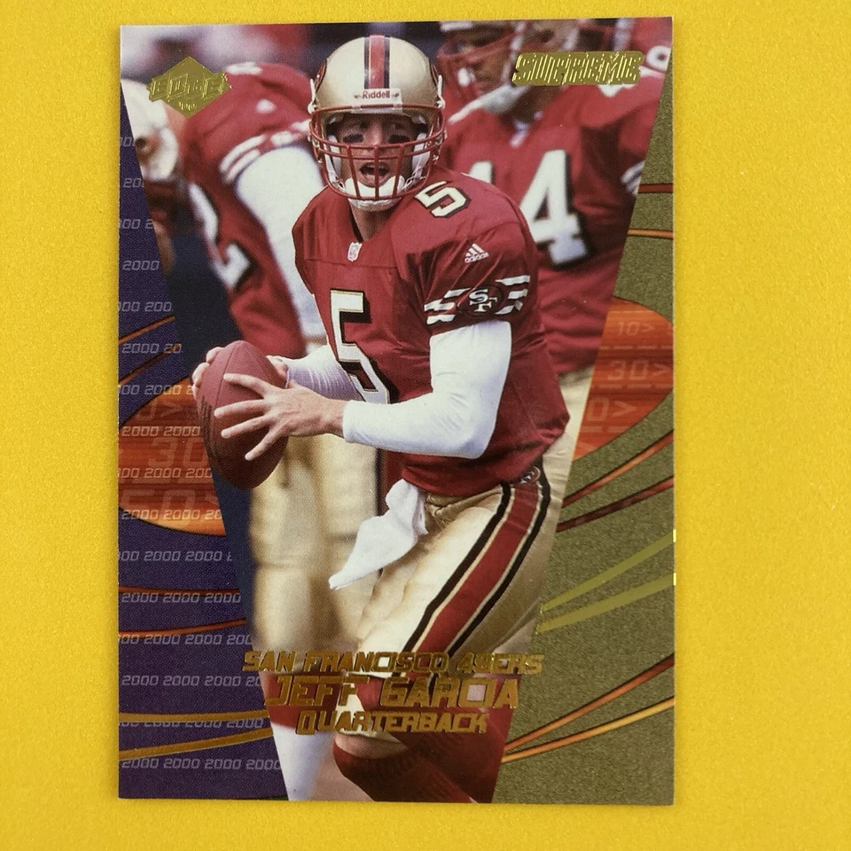 Jeff Garcia 2000 Collector's Edge Supreme Card #123 NFL San Francisco 49ers - Image 1 of 2