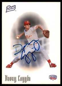 1996 Best Autographs Dave Coggin Auto Martinsville Phillies #NNO
