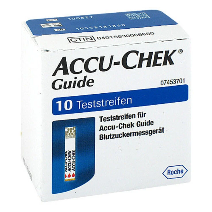 ACCU-CHEK® Guide Teststreifen · 1X10 St · PZN 11664890 - Bild 1 von 1