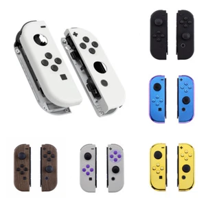 For Nintendo Switch Left + Right Joy-con Housing Shell Cover Buttons OLED Joycon - Picture 1 of 42