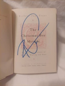 The Christmas Box Miracle By Richard Paul Evans (HC, 2001, Signed Copy) - Picture 1 of 7