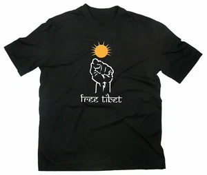 Camiseta Free Tibet Beijing China Dalai Lama Libertad Independencia Budismo - Imagen 1 de 8