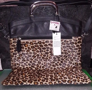 XL Echtleder Gepard Schultertasche/Handtasche von Maurizio Taiuti aus Italien, Neu mit Etikett - Bild 1 von 10
