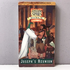 Animated Stories of Bible Joseph’s Reunion VHS Nest Video Tape Buy 2 Get 1 Free! - Picture 1 of 12
