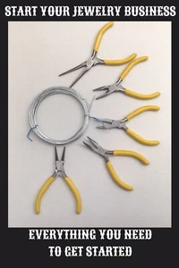 Hobby 5 Jewelry Making Pliers + 16 Feet of Stainless Steel Wire To Get Started - Imagen 1 de 7