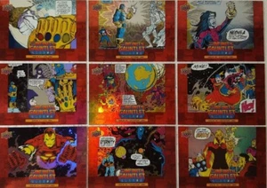2018 Upper Deck Avengers Infinity War Trading Card Set of 10 INFINITY GAUNTLET  - Bild 1 von 12