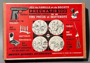 Jouet vintage PNEUMA.TIR pistolet factice à plomb à air comprimé (503 NOIR) - Imagen 1 de 10