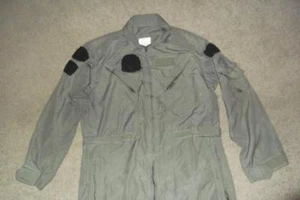Flight Suit 42R Regular Military Coveralls Overalls USAF Army Mens Flyer 258 - Picture 1 of 4