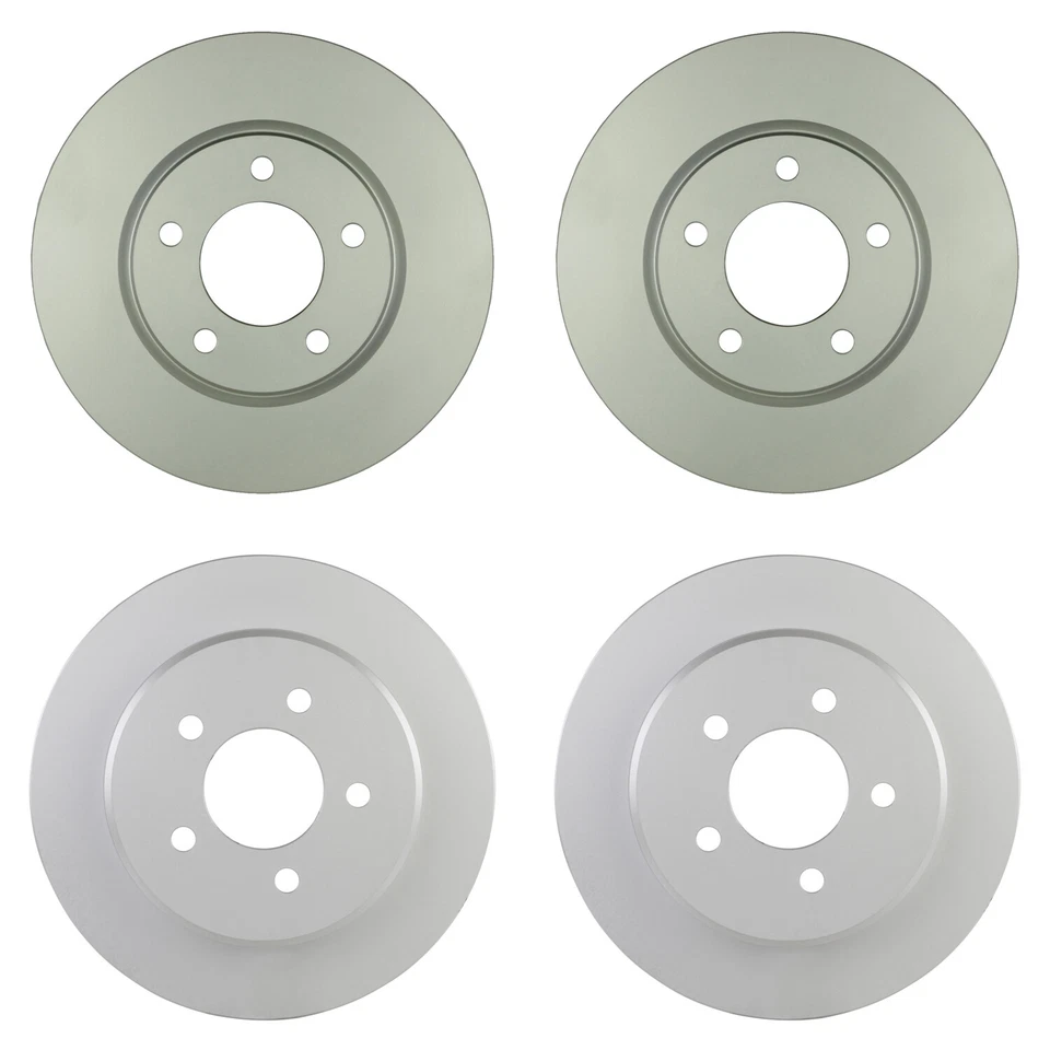 Комплект дисковых тормозных колодок Bosch QuietCast передние задние роторы для городского и загородного фургона - Изображение 1 из 1