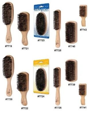 MAGIC Bartbürste Bürste mit Langem Griff, Bartpflege