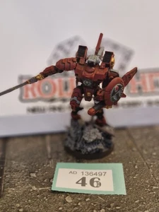 Warhammer 40k Tau Empire Battlesuit Commander Bien Pintado Y Basado - Imagen 1 de 1
