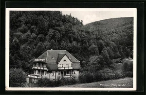 Gaimühle, Ansichtskarte, Blick auf Pension Waldesruh - Picture 1 of 2