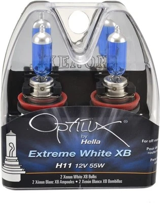 Lâmpadas de halogênio branco xenônio HELLA H71071262 Optilux XB Series H11, 12V, várias  - Imagem 1 de 4