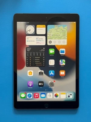 Apple iPad 7. Gen. 32GB, WLAN + 4G, Space Grau, LTE Cellular, 10,2" OS 18, A2198 - Bild 1 von 4