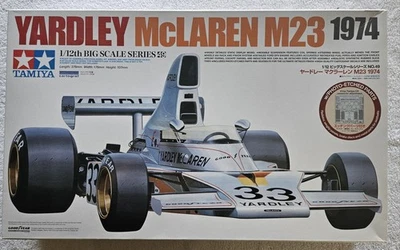 Tamiya 1/12th Scale YARDLEY  McLAREN M23 1974 Big Scale Series 49 (Photo etched) - Image 1 of 4