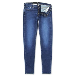 PAUL SMITH PS ORGANIC REFLEX STRAIGHT LEG JEANS 36 REG MID BLUE RRP £155 BNWT - Picture 1 of 10
