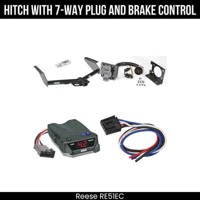 Reese Hitch Tow PKG Brake Control For 08-12 Jeep Liberty w/ Existing USCAR 7-way - Image 1 of 4