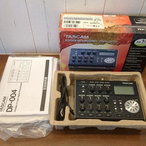 Grabadora digital multipista TASCAM DP-004 - Probada - Juego completo - Imagen 1 de 24