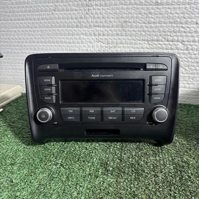 11-15 Audi TT TTS Quattro Rádio de Áudio AM FM Leitor de CD Unidade Receptor COM CÓDIGO - Imagem 1 de 4