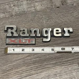 1983-1988 Ford Ranger XLT Door Emblem Badge Logo - Picture 1 of 7